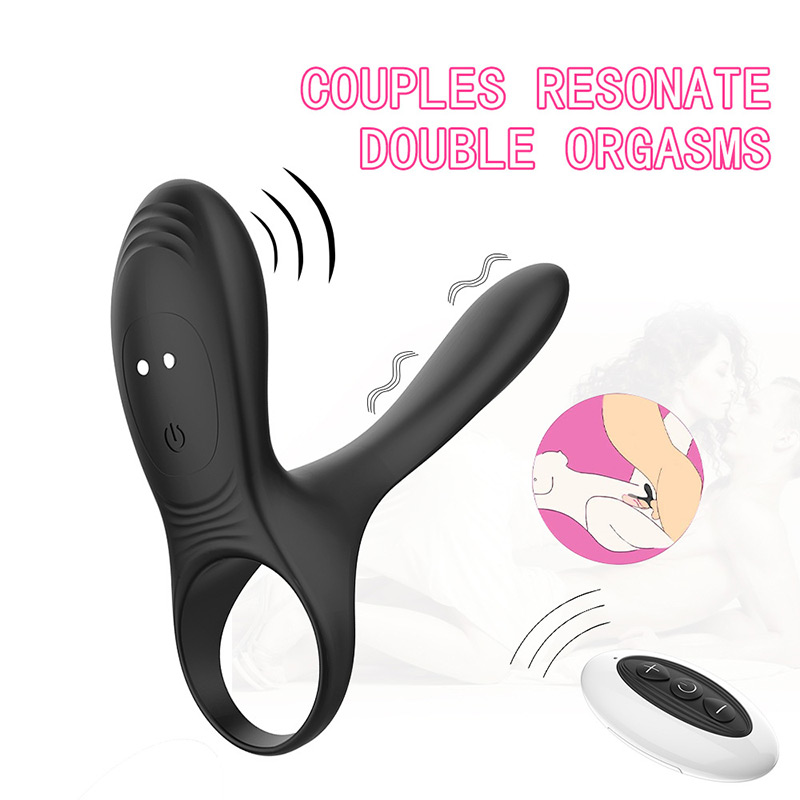 ວົງ Cock ດຽວ vibrator ສໍາລັບຄູ່ຜົວເມຍ