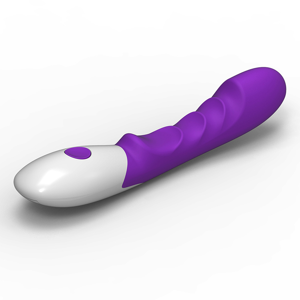 Wave silicone clitoral thrusting vibrating wand massager ສໍາລັບແມ່ຍິງ